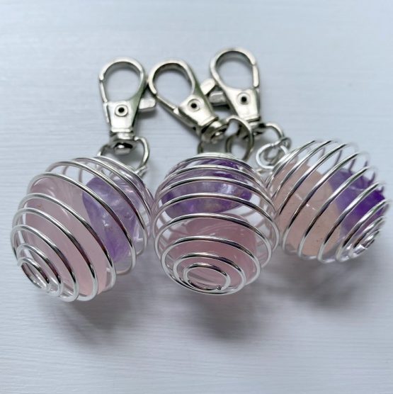 Dispel negativity keyring charm