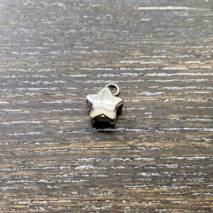 Star charm memorial keepsake