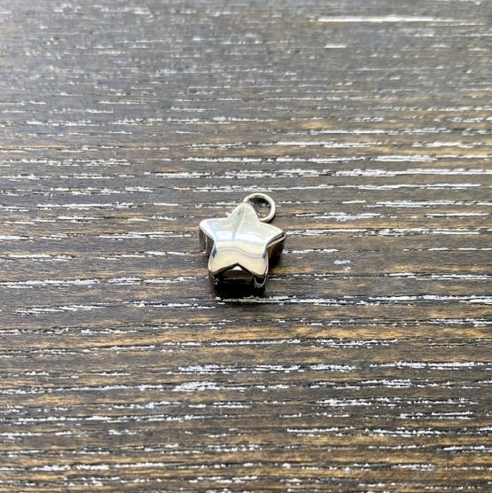Star charm memorial keepsake