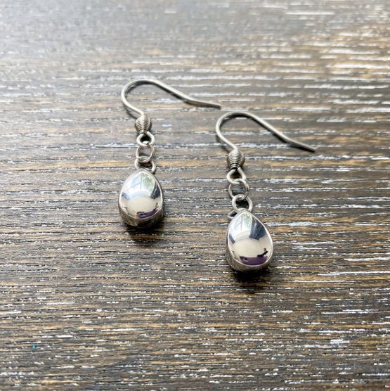 Teardrop charm memorial Earrings