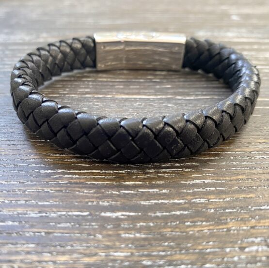 Leather Cuff memorial bracelet