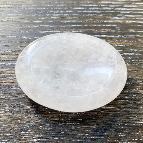 Clear Quartz Worry Stone