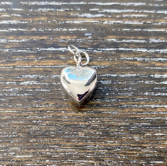 small heart Memorial charm