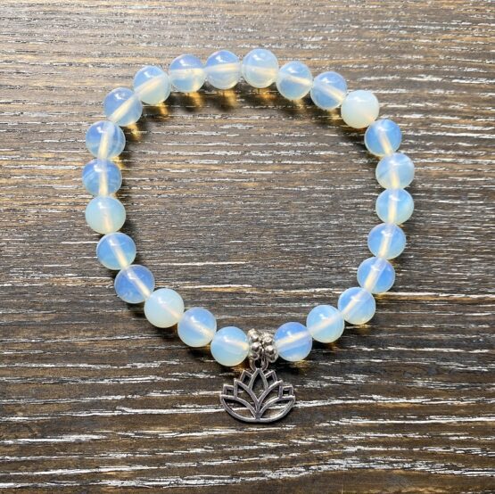 Opalite Lotus bracelet
