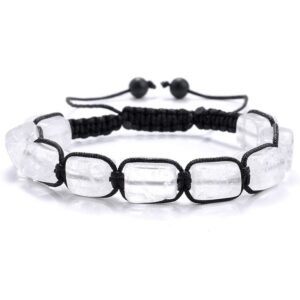 Clear Quartz chunky bracelet