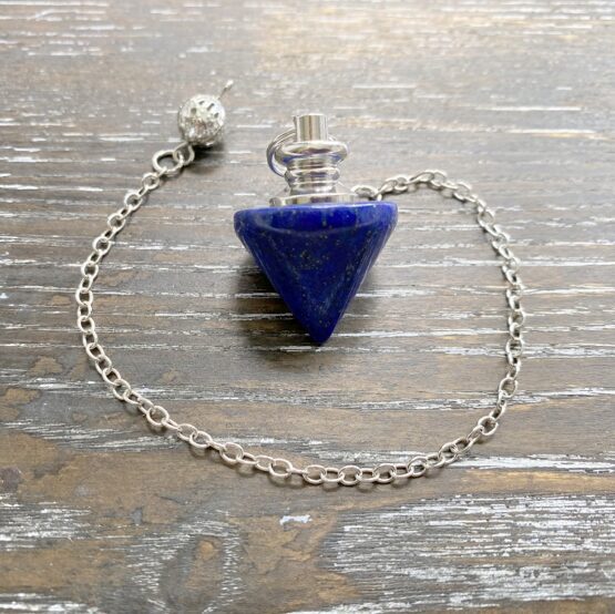 Lapis Lazuli wide cone pendulum