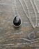 Obsidian Teardrop memorial pendant