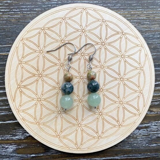 Pregnancy support earrings