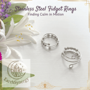 Stainless steel fidget rings