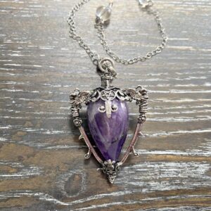 Amethyst Gothic Pendulum