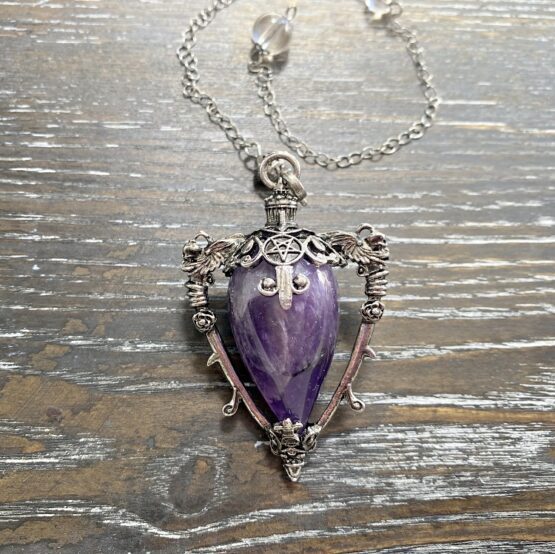 Amethyst Gothic Pendulum