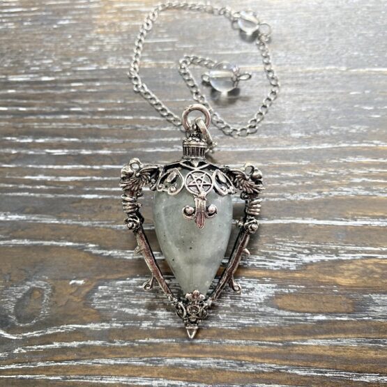 Labradorite Gothic Pendulum