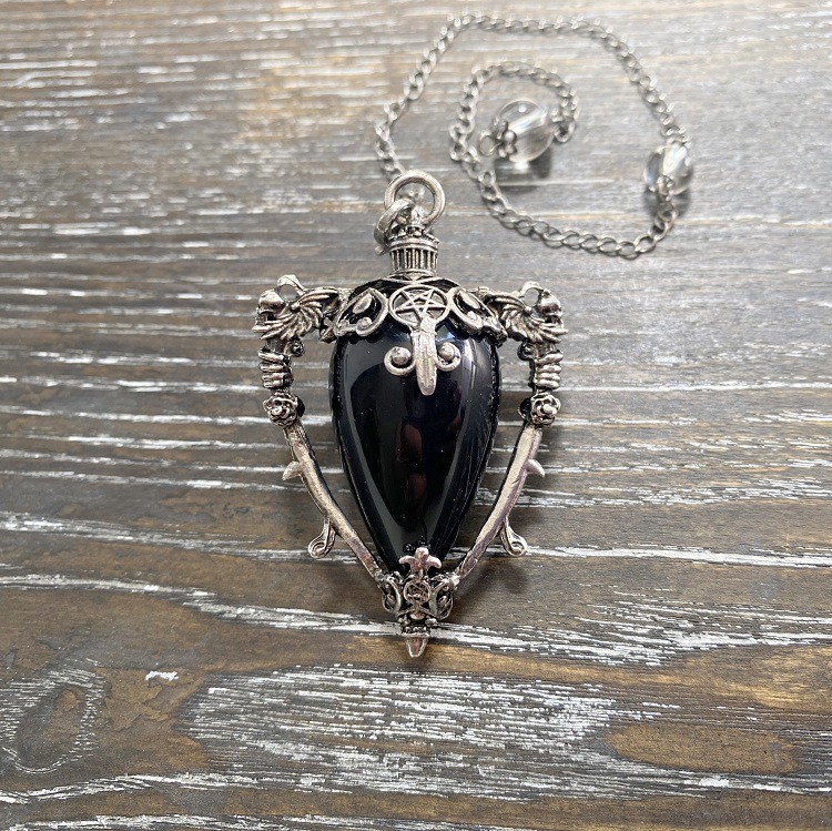 Obsidian Gothic Pendulum
