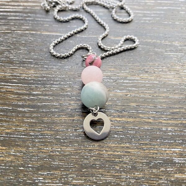Love in abundance drop necklace
