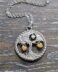 Tree of life 3 hearts memorial pendant