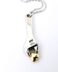 Wrench with heart Memorial Pendant