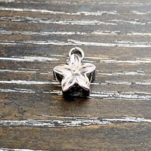 flower memorial charm