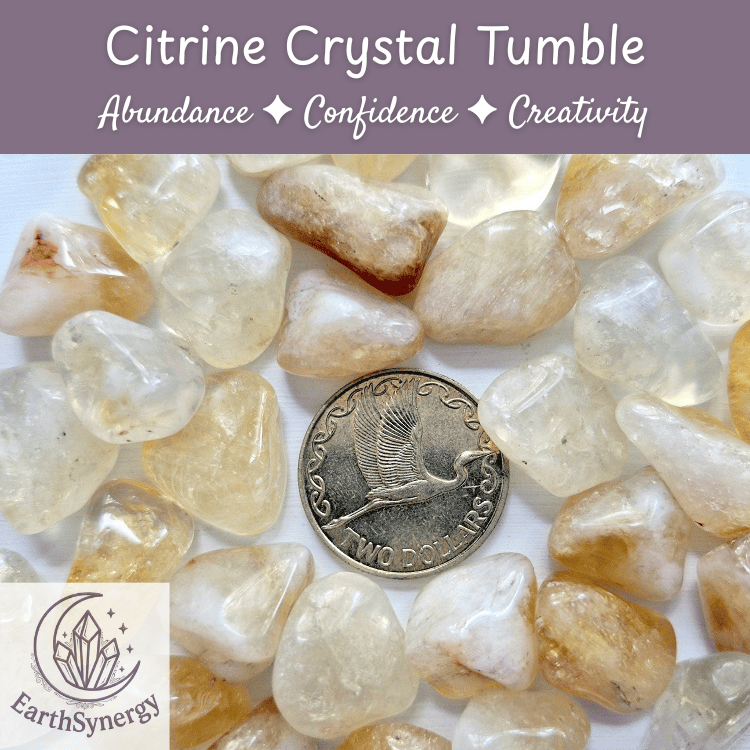 Citrine Crystal Tumble