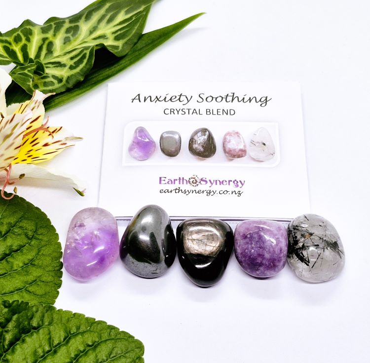 Anxiety crystal blend - EarthSynergy Crystals NZ