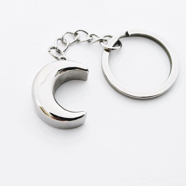 Crescent Moon memorial Keyring