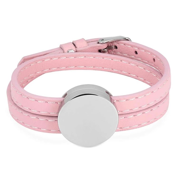 circle pink memorial bracelet