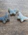 3 x butterflies Labradorite