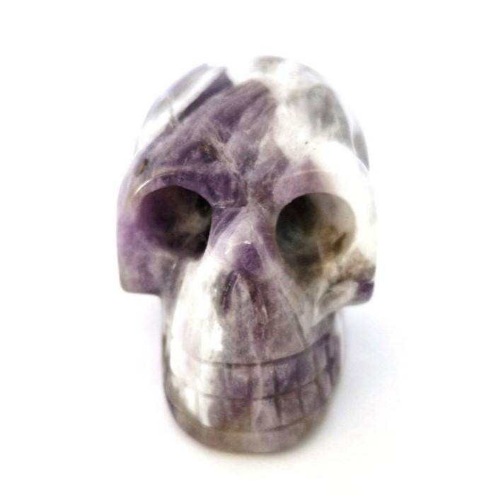 Skull carving Amethyst