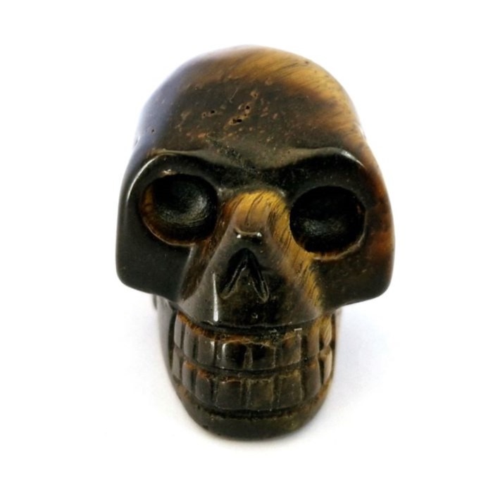 Skull Tigers Eye