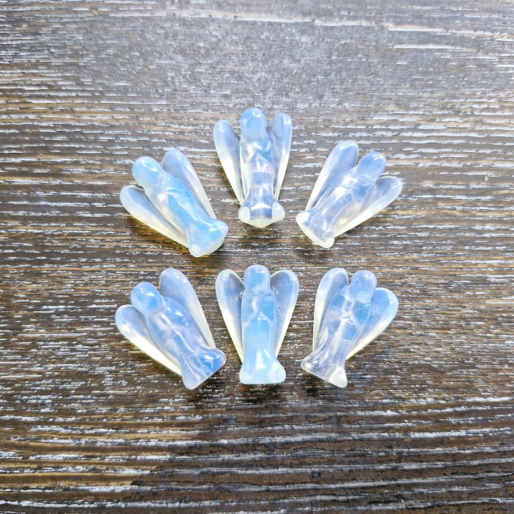 Tiny Opalite angels