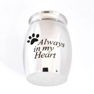 Urn Always in my heart with Paw