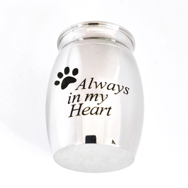 Urn Always in my heart with Paw