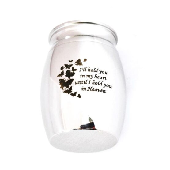 Urn I'll hold you in my heart till I can hold you in heaven