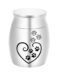 Urn - Heart with paws Zinc alloy