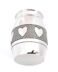 hearts urn with pattern