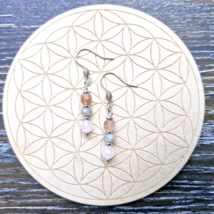 Self Love crystal earrings