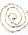 Paperclip SS Gold 45cm