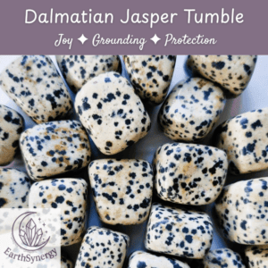 Dalmatian Jasper Crystal Tumble