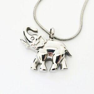 Elephant Memorial Pendant