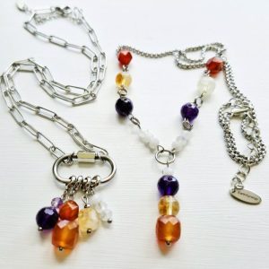 Phoenix rising menopause support necklace options