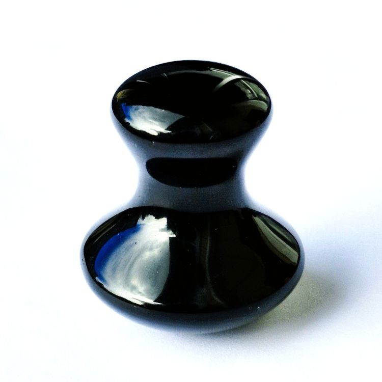 Obsidian Massage Mushroom