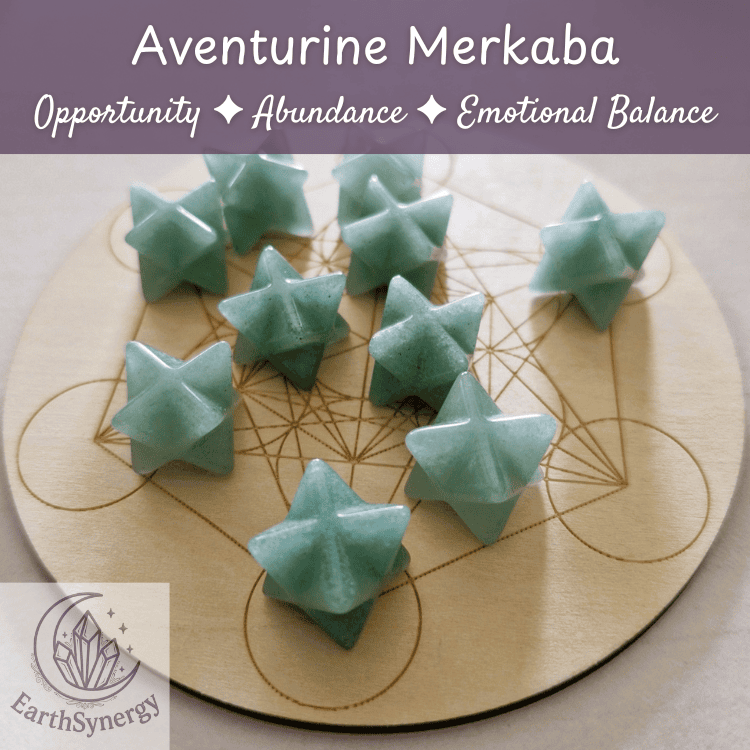 Aventurine Merkaba