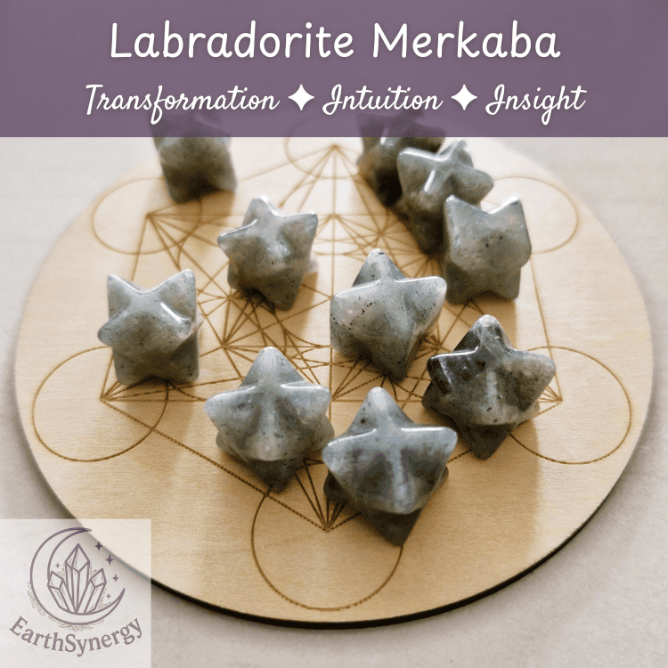 Labradorite Merkaba