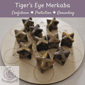 Tiger's Eye Merkaba