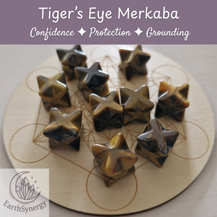 Tiger's Eye Merkaba