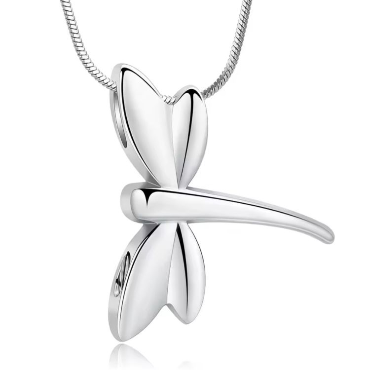 Dragonfly memorial pendant