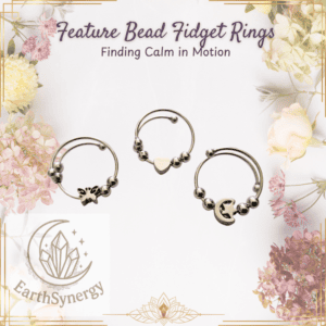 Feature Bead fidget rings