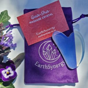 Opalite Gua Sha Heart